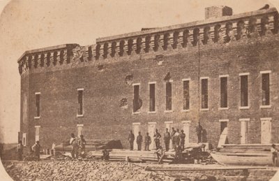 La evacuación de Fort Sumter, abril 1861 de Edward Anthony