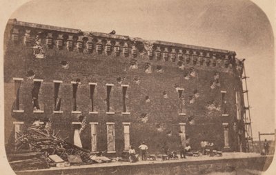 La Evacuación de Fort Sumter, abril de 1861 de Edward Anthony