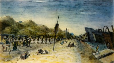 La invasión de Italia, 1944 de Edward Ardizzone