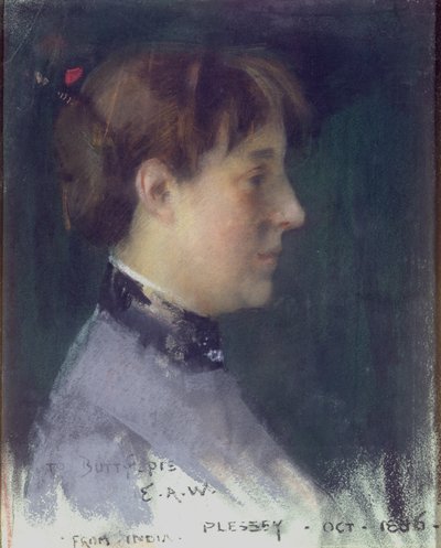 Retrato de Beatrice Crawhall, 1886 de Edward Arthur Walton