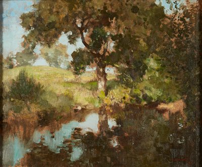 Reflejos de verano de Edward Arthur Walton