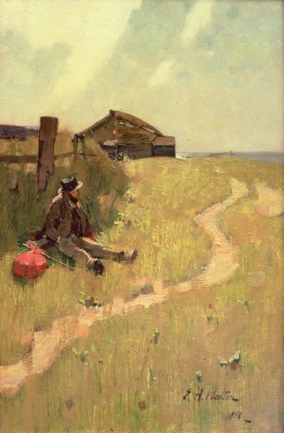 El caminante, 1881 de Edward Arthur Walton