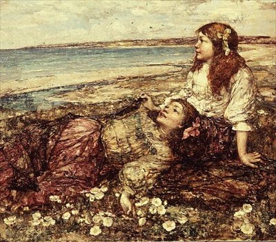 Brighouse Bay, cerca de Kirkcudbright de Edward Atkinson Hornel