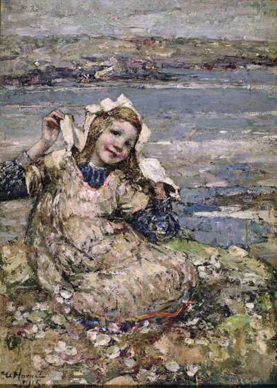 Junto al mar de Edward Atkinson Hornel