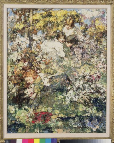En el bosque de Edward Atkinson Hornel