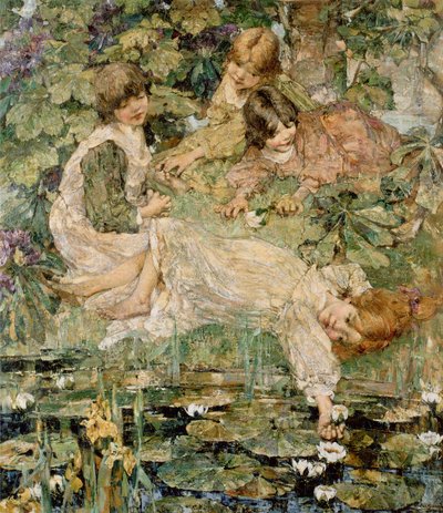 La piscina de Edward Atkinson Hornel