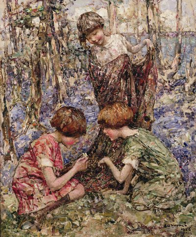 Los recolectores de prímulas de Edward Atkinson Hornel