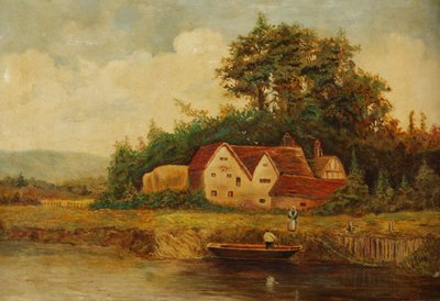 Un molino en Worcestershire, 1897 de Edward Austin