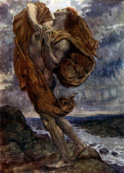 Beethoven: El Allegro Finale del Cuarteto en do sostenido menor (litografía en color) de Edward Barnard Lintott