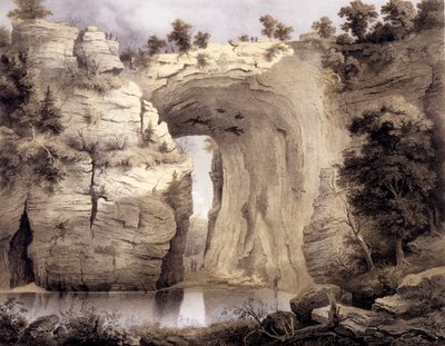 Puente natural, condado de Rockbridge, del 