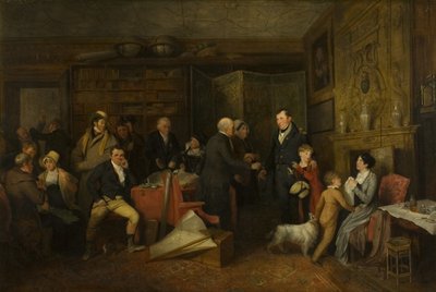 La lectura del testamento concluida de Edward Bird