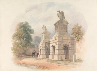 Diseño de la entrada a un parque de Edward Blore