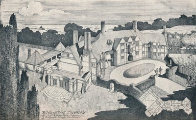 Kelling Hall, Norfolk de Edward Brantwood Maufe