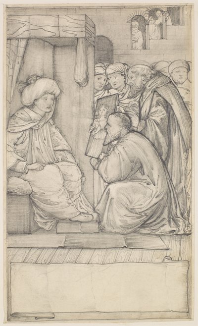 El cuento del hombre de leyes de Chaucer - Diseño de Edward Burne-Jones