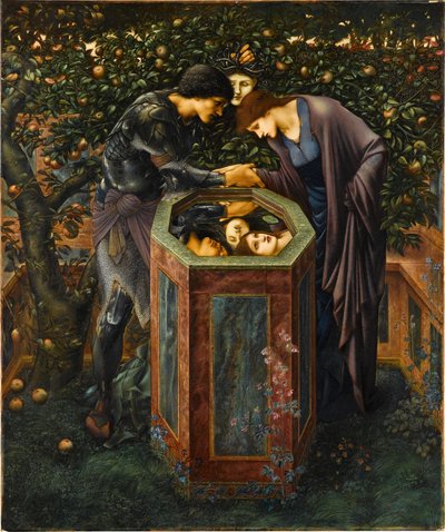 La cabeza del terror de Edward Burne-Jones