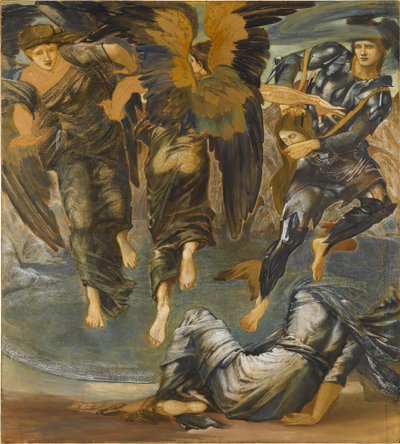 La muerte de Medusa de Edward Burne-Jones