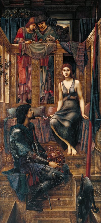 El rey Cophetua y la mendiga de Edward Burne-Jones