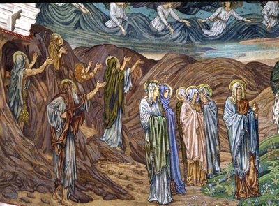 Ascetas y las mujeres santas de Edward Burne Jones