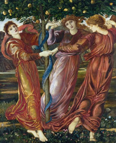Jardín de las Hespérides, 1869-73 de Edward Burne Jones