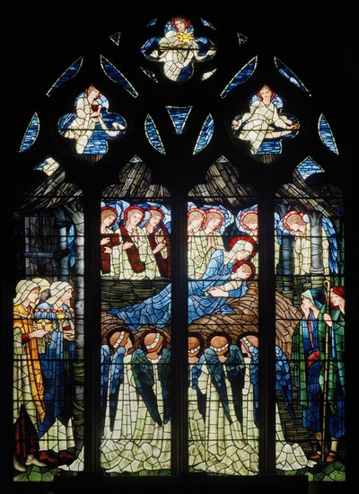 La Natividad de Edward Burne Jones