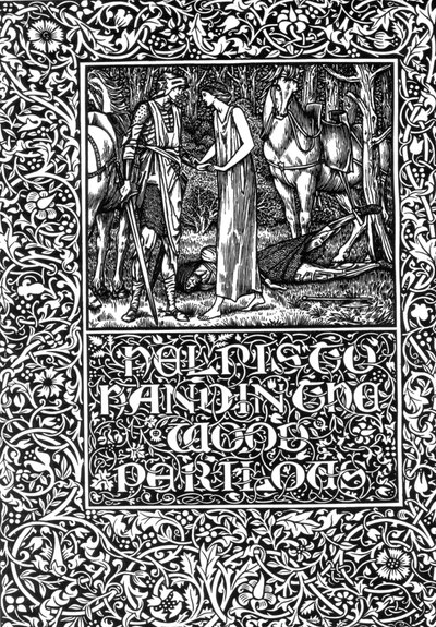 La ayuda está a mano en el Bosque Peligroso, 1896 de Edward Burne Jones