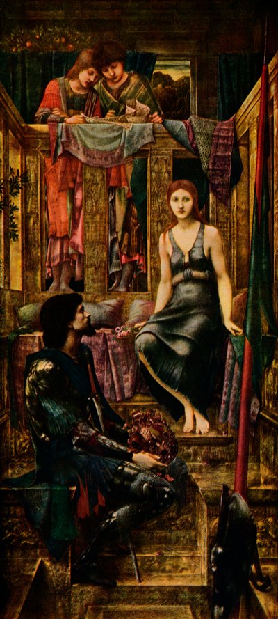 El rey Cophetua y la mendiga, 1884, 1911 de Edward Burne Jones