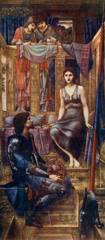 El rey Cophetua y la mendiga, 1884, 1912 de Edward Burne Jones