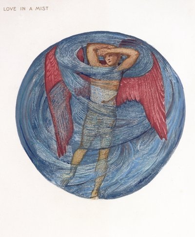 El Libro de las Flores: I. Amor en la Niebla, 1905 de Edward Burne Jones