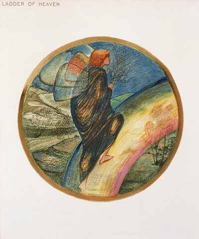 El Libro de las Flores: XII. Escalera al Cielo, 1905 de Edward Burne Jones