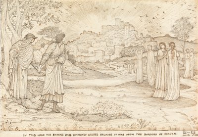 La tierra de Beulah de Edward Burne Jones