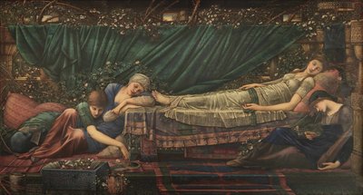 La leyenda de la Bella Durmiente de Edward Burne Jones