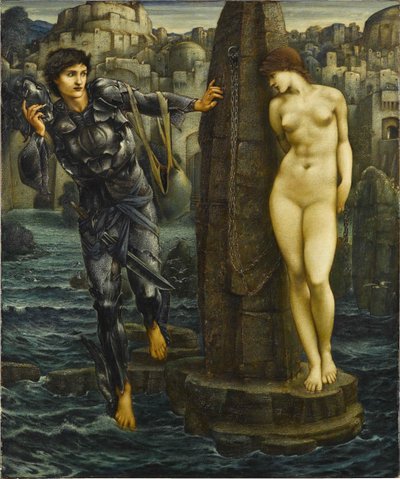 La roca de la perdición, 1885-1888 de Edward Burne Jones