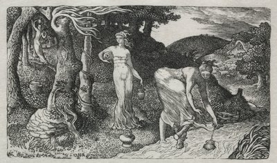 El arroyo, 1829 de Edward Calvert
