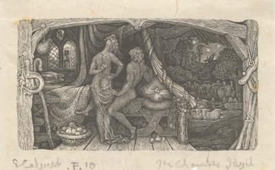 Idilio de cámara de Edward Calvert