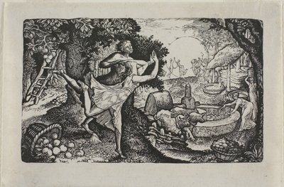 La fiesta de la sidra de Edward Calvert