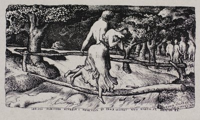 El diluvio de Edward Calvert