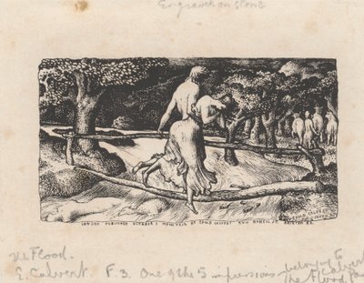 El diluvio de Edward Calvert