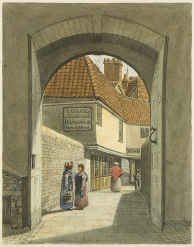 Puente y puertas de Bridewell de Edward Cashin