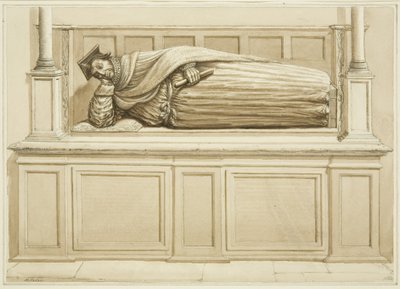 Efigie de Sir George Snygge en la Iglesia de San Esteban de Edward Cashin