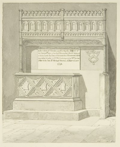 Monumento a Sir Richard Newton Cradock de Edward Cashin