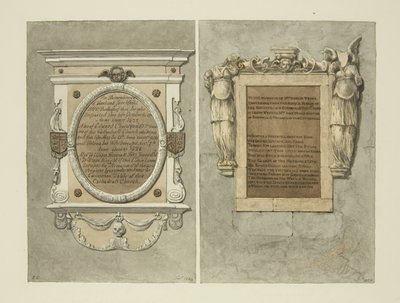 Monumentos al Obispo Searchfield, Decano Chetwynd y Sra. Weeks, en la Catedral de Bristol de Edward Cashin