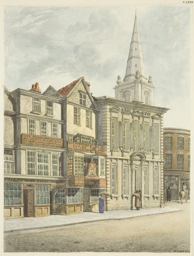 Antigua Casa del Consejo, demolida en 1824 de Edward Cashin