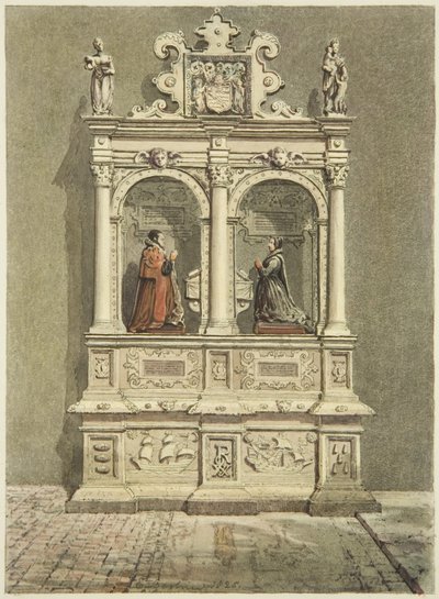 Monumento de Robert Aldworth en la Iglesia de San Pedro de Edward Cashin