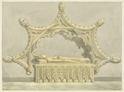Tumba del Abad Knowles en la Catedral de Bristol de Edward Cashin