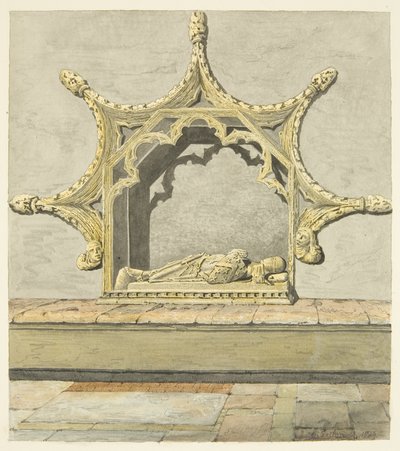 Tumba de Maurice, 7º Conde de Berkeley en la Catedral de Bristol de Edward Cashin