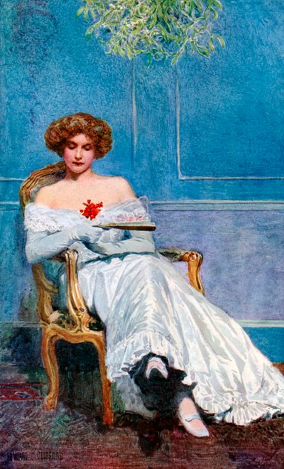 Bajo el muérdago, 1908-1909 de Edward Charles Clifford