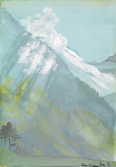 Saas-Fee, Suiza de Edward Clifford