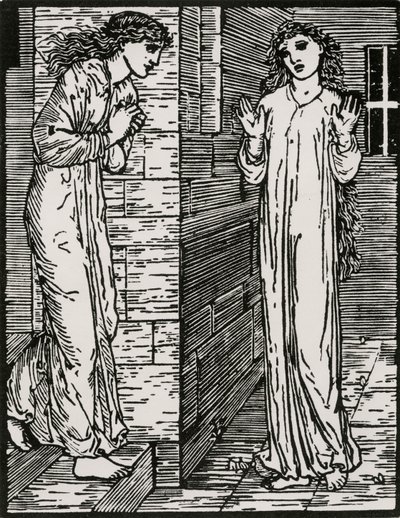 Llega a la primera hermana de Edward Coley (after) Burne Jones