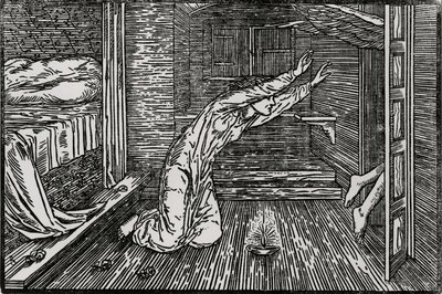 Cupido yéndose de Edward Coley (after) Burne Jones