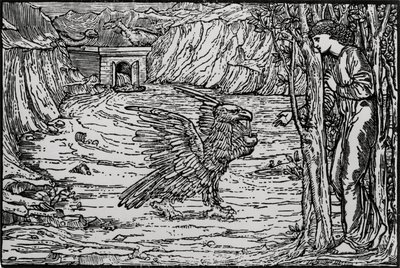 El Agua Negra de Edward Coley (after) Burne Jones